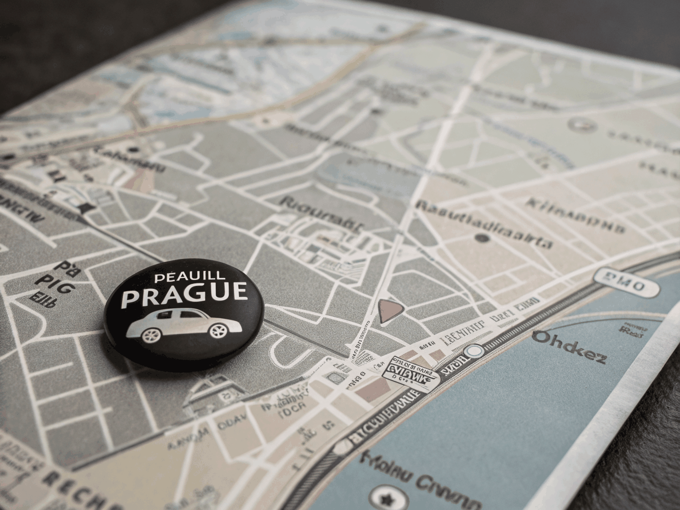 Mapa centra DUSE - ulice Duchovní 12, Praha